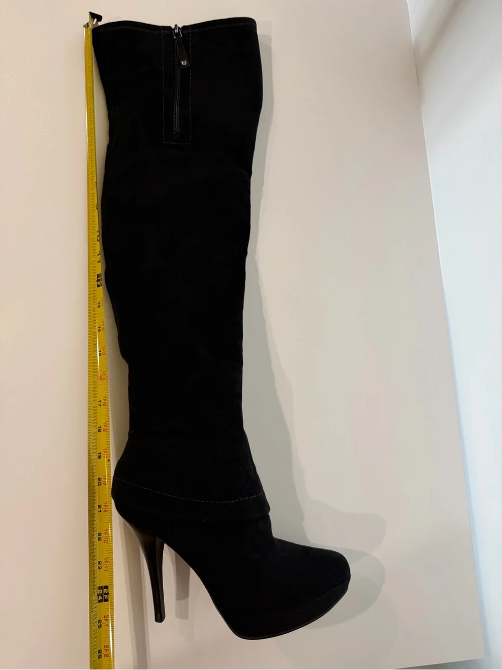 Guess Black Over-the-Knee Stiletto Boots